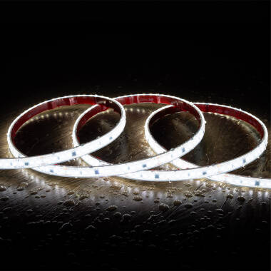 LED Strip Dimbaar 220V SMD2835 Zelfregulerend 110 LED/m 1150 Im/m Breedte 12 mm IP65 in te korten om de 10 cm