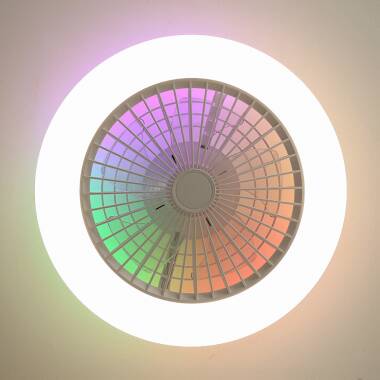 Produkt od Stropní Ventilátor LED SMART WIFI RGB+W Zante Ø 50cm 