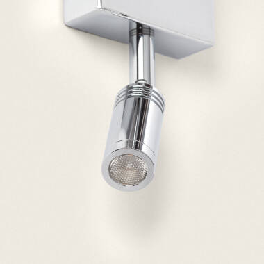 Prodotto da Lampada da Parete con Luce da Lettura 2.5W Metal Silver-Teylo Conne