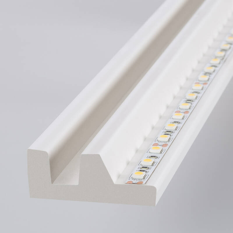 Produit de Moulure Modern 2m pour Ruban LED 