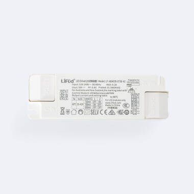 Product 220-240V LIFUD 0-10V No Flicker Dimmable Driver 25-42V Output 650-750mA 26-30W LF-ABA030-0750-42