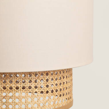 Product van Hanglamp Rotan en Stof Amaia