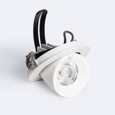 Downlight LED 15W Circolare Orientabile OSRAM CCT 120 lm/W LIFUD Foro Ø 100 mm