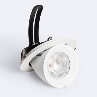 Downlight LED 30W Rond Orientable OSRAM CCT 120 lm/W LIFUD Coupe Ø 150 mm