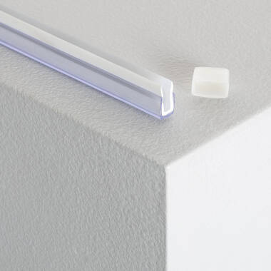 Profil Polycarbonat für LED-Streifen Neon 24V