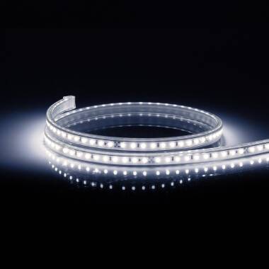 Product of Daylight 6000K - 6500K LED Strip 50m 220V AC 100 LED/m Dimmable IP67 Cut at Every 25 cm