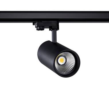 Produit de Spot LED New d'Angelo 30W Noir CRI90 PHILIPS Xitanium pour Rail Triphasé (3 Allumages)