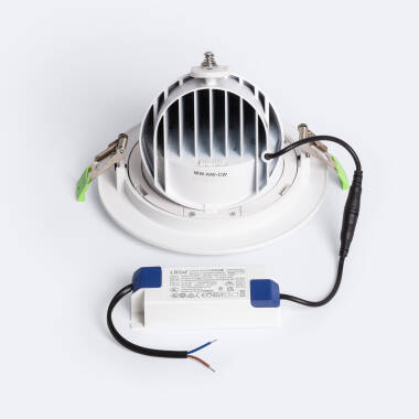 Produit de Downlight LED 24W Rond Orientable OSRAM CCT 120 lm/W LIFUD Coupe Ø 120 mm