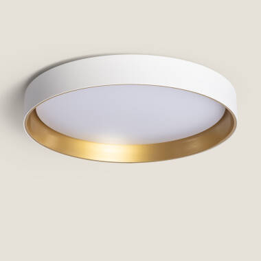 30W Big Broadwey Round CCT Selectable Metal LED Ceiling Lamp Ø550 mm