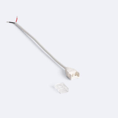 Hippo Connector with Cable for 220V AC Monochrome Autorectified COB Silicone FLEX LED Strip 10mm Wide