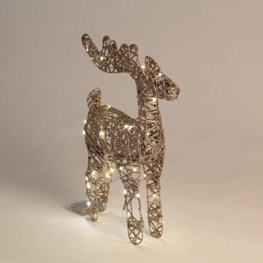 LED-Weihnachtsrentier 45cm Rudolph