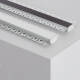 Product van Aluminium Profiel inbouw in Gips / Gipsplaat 2m voor Dubbele LED-strips 