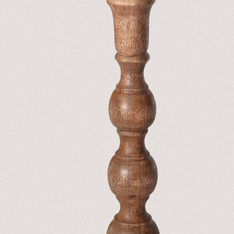 Product of Anand Wooden Table Lamp ILUZZIA 