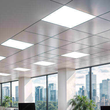 Pannello LED 60x60cm 40W 4000lm CCT Selezionabile Solid