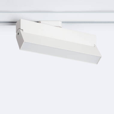 Rail Spot Linear LED Enkelfasig 24W Dimbaar TRIAC CCT Selecteerbaar Elegant Wit