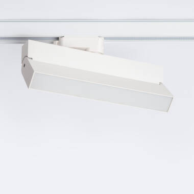 Faretto LED  Binario Lineare Trifase 24W Regolabile TRIAC CCT Selezionabile No Flicker Elegant Bianco