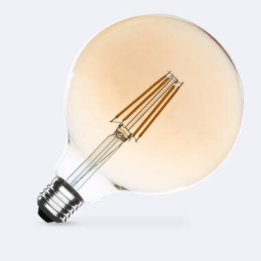 LED Lamp Filament Dimbaar E27 8W 750 lm G125 Gold