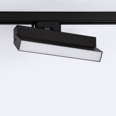 Rail Spot Linear LED 3-Fase 24W Dimbaar TRIAC CCT Selecteerbaar Elegant Zwart