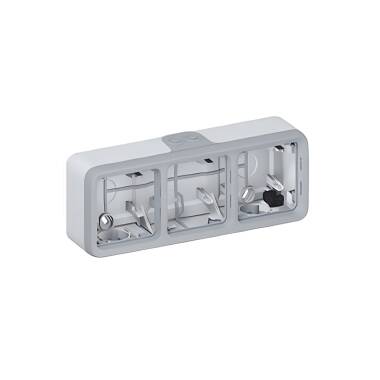 LEGRAND Plexo 069679 3 Element Horizontal Junction Box