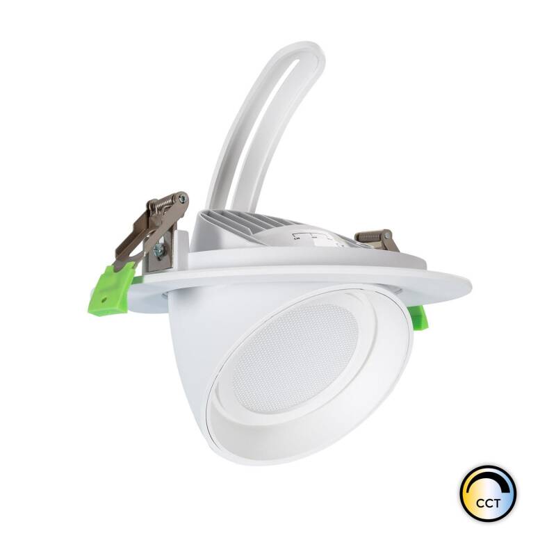 Produkt von LED Downlight Einbaustrahler Schwenkbar Rund 38W OSRAM 120 lm/W Weiss LIFUD No Flicker