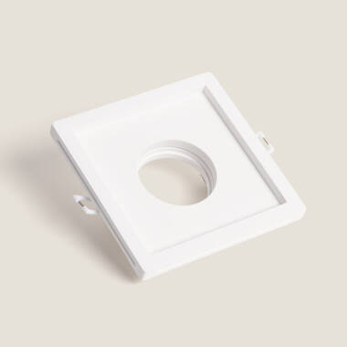 Aro Downlight geïntegreerde Pleisterwerk/Pladur Vierkant voor  LED GU10 / GU5.3 Lamp Zaagmaat 125x125 mm UGR17