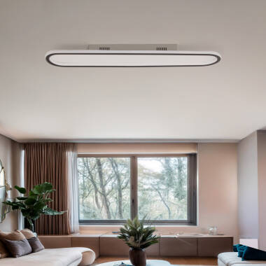 35W Black Renoir Aluminium LED Ceiling Lamp