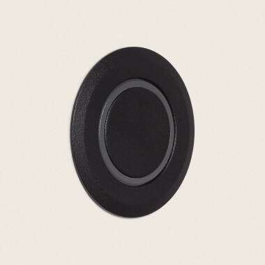 Welly Round 2W Outdoor Recessed LED Wall Light