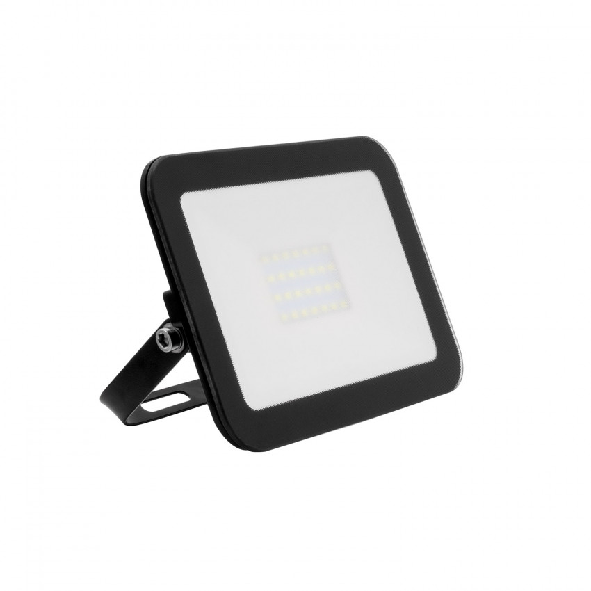 Produkt von LED-Flutlichtstrahler 20W 120lm/W IP65 Slim Glas Schwarz