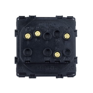 Product of 2-Gang 1-Way Switch with PC Frame Modern