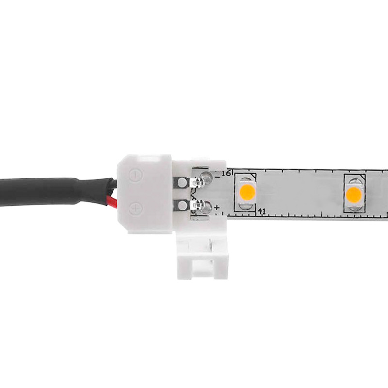 Produit de Câble Double Connecteur Rapide Ruban LED 12/24V DC Monochrome 10mm
