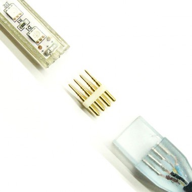 Produit de Connecteur 4 PIN Ruban LED RGB 220V AC Coupe tous les 25/100cm