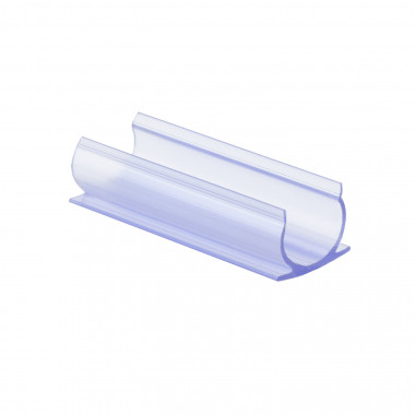 Upevňovací Klip z PVC pro Jednobarevné Kruhové 360 Flexibilní Nenon LED Pásky