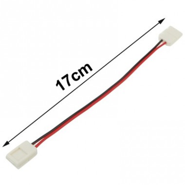 Produkt od Připojka s Kabelem 2x Click Spojka pro Jednobarevné LED pásky 12/24V 10mm