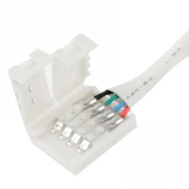 Product van Kabelconnector Mannetje naar Snelconnector LED Strip 12/24V RGB