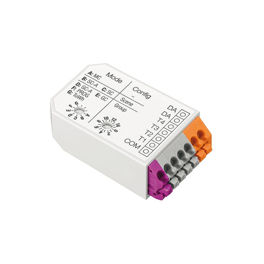 Product van DALI XC control module met 4 vrij programmeerbare ingangen TRIDONIC