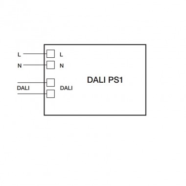 Product van Voeding PS1 TRIDONIC  Installaties en control modules DALI  4W 