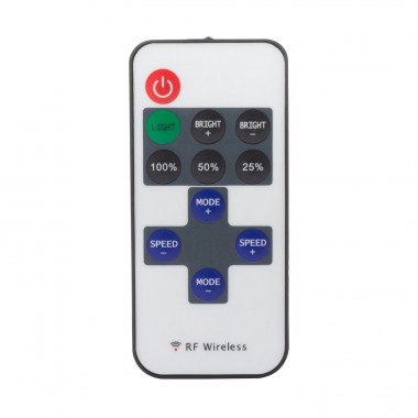 Product of  5/12V DC Mini Dimmer Controller for Monochrome LED Strips with RF Remote Control 