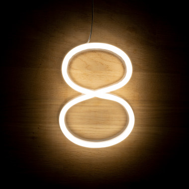 Produkt von LED Symbole Neon und Nummern
