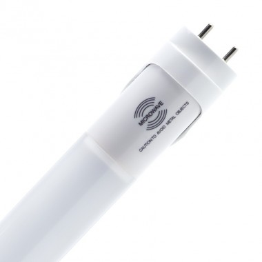 Produit de Tube LED 60cm T8 G13 Aluminium avec détecteur de mouvement Connexion Latérale  9W 100lm/W