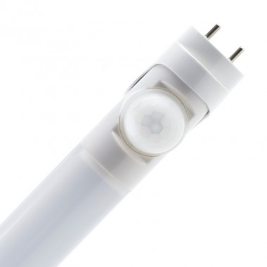 Produkt von LED-Röhre T8 120cm Aluminium mit Infrarot-Sensor und Sicherheitsbeleuchtung Einseitige Einspeisung 18W 100lm/W