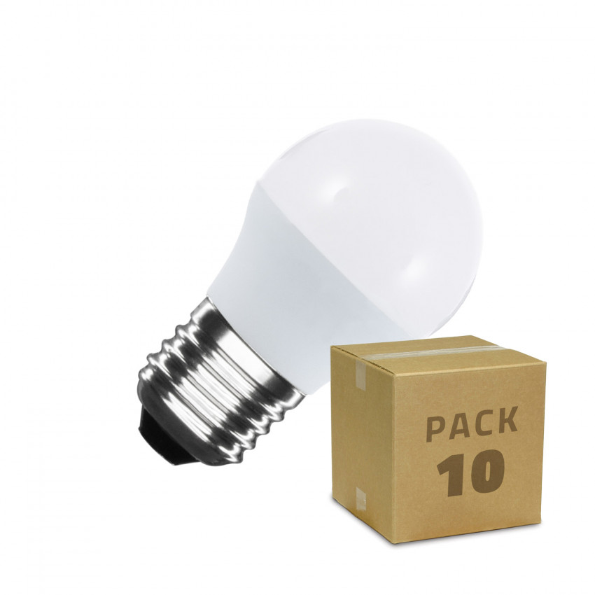 Produkt von 10er Pack LED-Glühbirnen E27 5W 400 lm G45