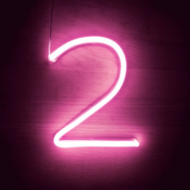 Numeri e Simboli LED Neon Rosa