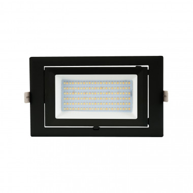 Product of Black 60W Rectangular SAMSUNG 130lm/W Adjustable LED Downlight
