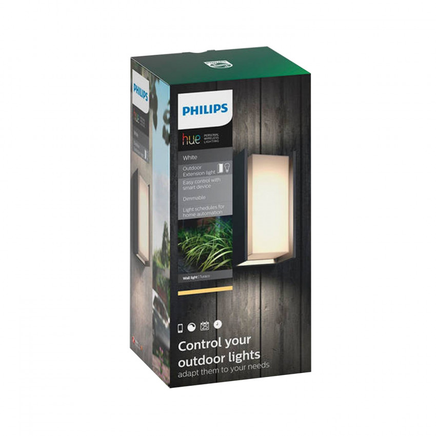 Product van Wandlamp Philips Hue Turaco White 9W LED