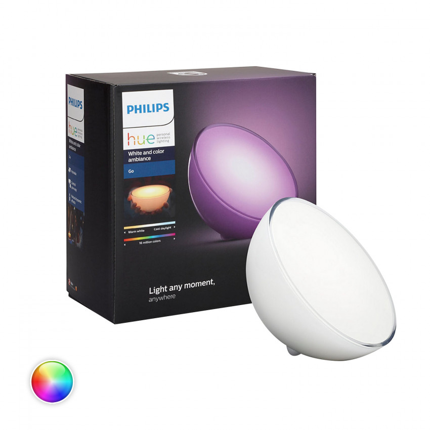 Product of PHILIPS Hue 6W Go White Color Portable LED Lamp 