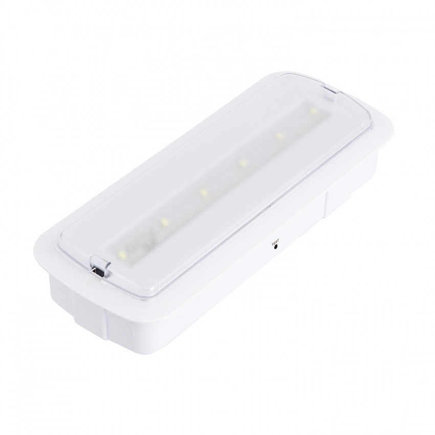Produkt von LED-Notleuchte 3W + Deckeneinbausatz Nicht permanentes Licht/Dauerlicht mit Autotest
