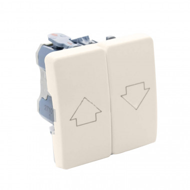 Product of Set of 2 Push-Button Switches for Blinds 10A 250V with Electrical Latching System Simon 27 Play