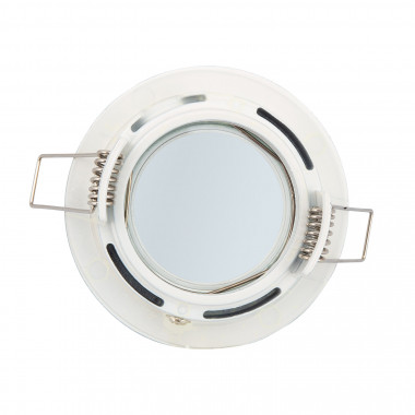 Produkt von Downlight-Ring Rund Weiss für LED-Glühbirne GU10 / GU5.3 Ø 65 mm 