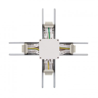 Connettore tipo 'X' per Barra Lineare LED Trunking
