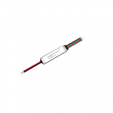 Mini Controller Striscia LED RGB 12/24V DC compatibile con Telecomando RF